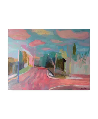 Iria Fernandez Alvare Clouds Pink and Blue Canvas Art