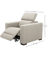 Closeout! Nevio 39" Fabric Power Recliner, Created for Macy's