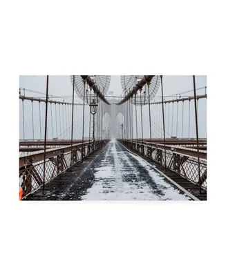 Bruce Gett The Brooklyn Bridge Canvas Art