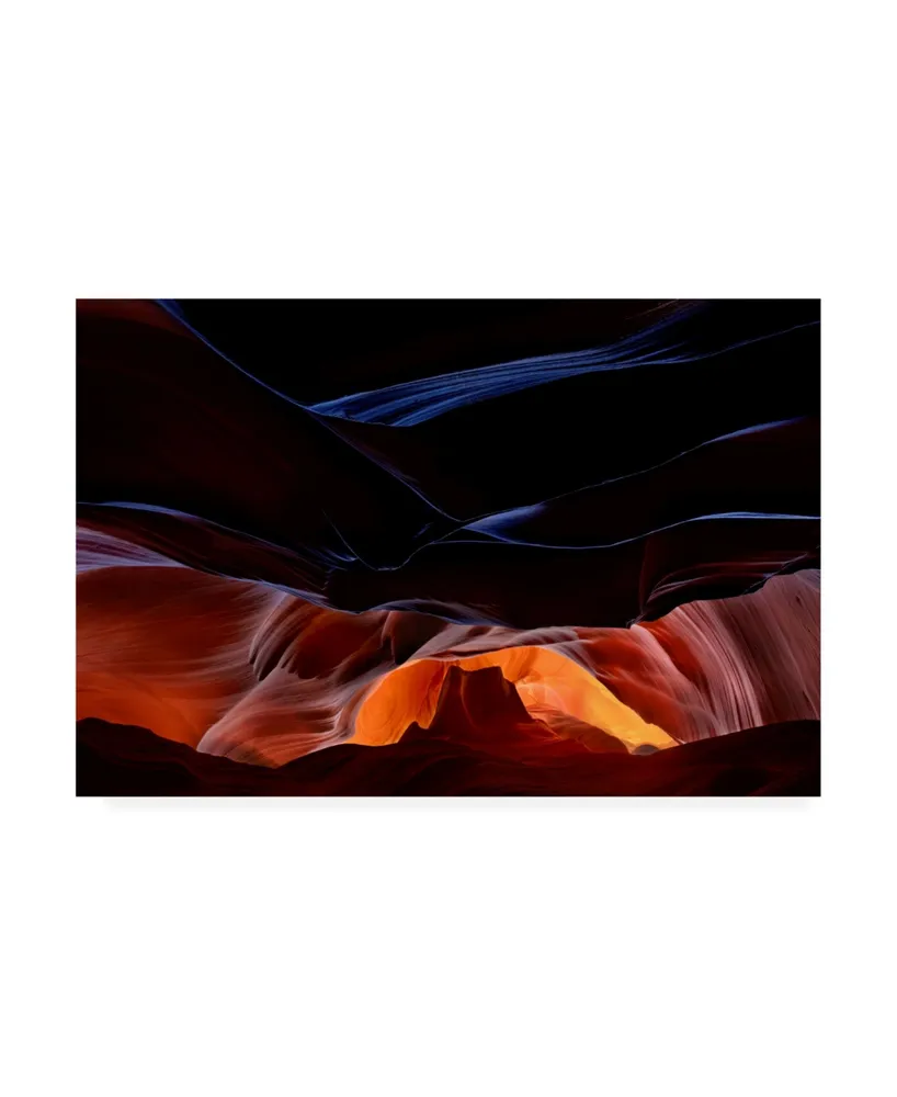 Valeriy Shcherbina Fantastic Scenery of Antelope Canyon Canvas Art