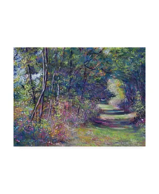 David Lloyd Glover A Walk in the Forest Canvas Art