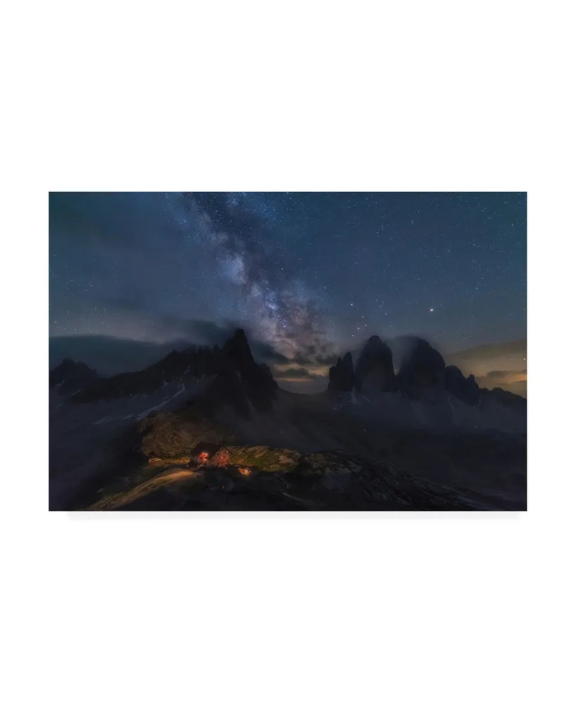 David Martin Castan The Way Mountains Canvas Art