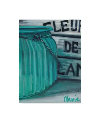 Marnie Bourque Blue Jar and Box 2 Canvas Art