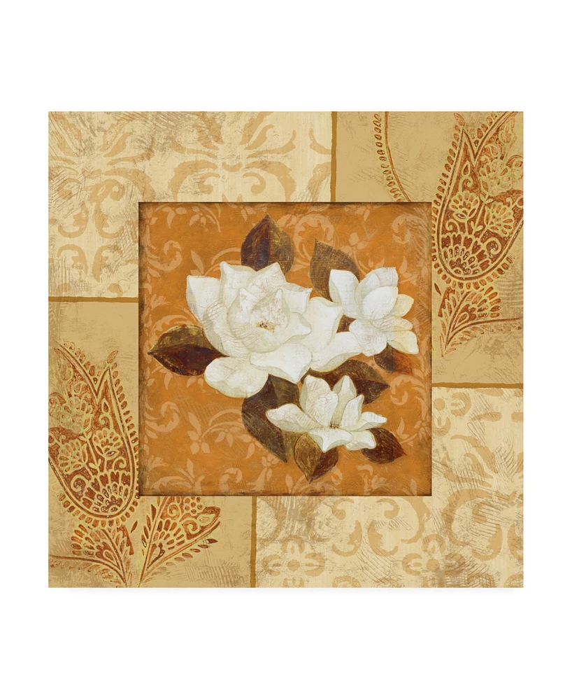 Pablo Esteban Magnolia Beige Canvas Art