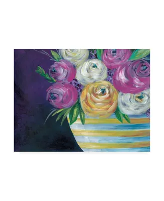Regina Moore Cotton Candy Floral I Canvas Art