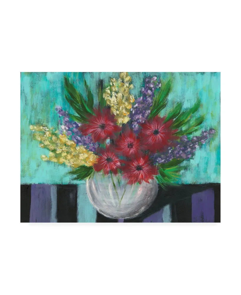 Regina Moore Early Summer Blooms Ii Canvas Art