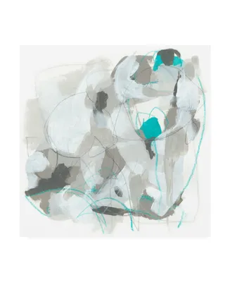 June Erica Vess Blue Scramble I Canvas Art - 19.5" x 26"
