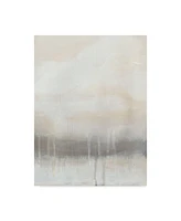June Erica Vess Horizon Strata I Canvas Art - 37" x 49"