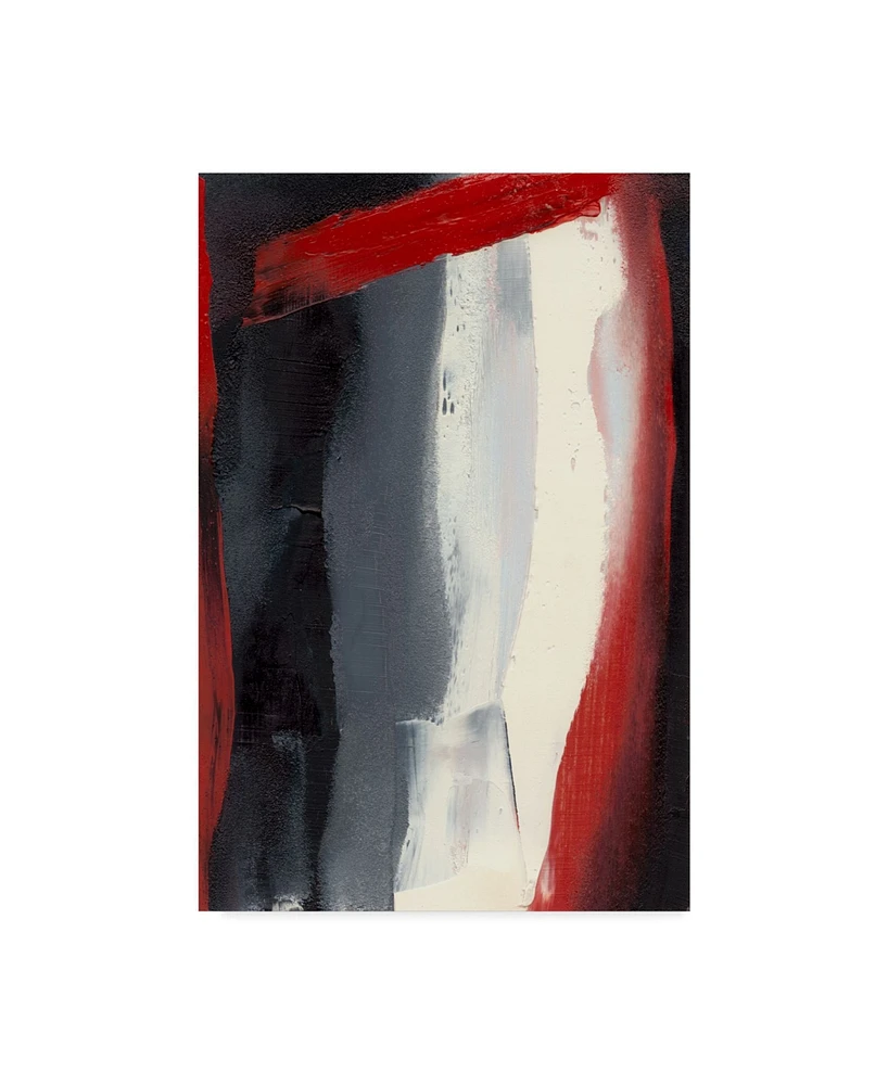 Sharon Gordon Red Streak Ii Canvas Art