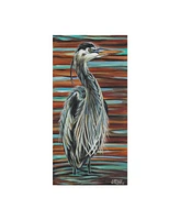 Carolee Vitaletti Watchful Heron I Canvas Art - 20" x 25"