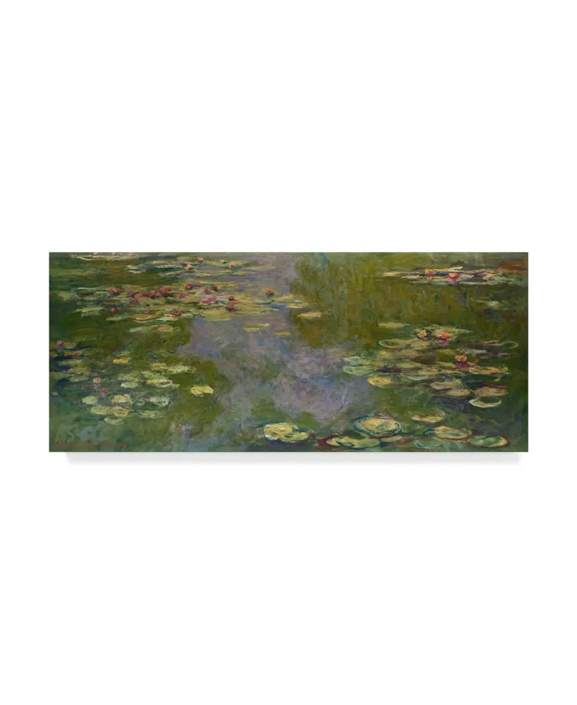 Claude O. Monet Water Lilies I Canvas Art