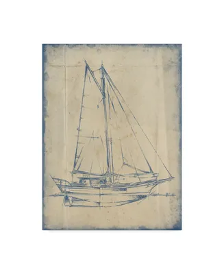 Ethan Harper Yacht Blueprint Iii Canvas Art