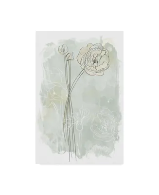 June Erica Vess Stone Flower Study Iii Canvas Art - 15" x 20"