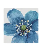 Lisa Audit Blue and Green Garden V Canvas Art