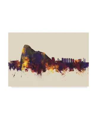 Michael Tompsett Gibraltar Skyline Iii Canvas Art