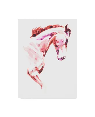 Julie T. Chapman Garnet Horse I Canvas Art - 20" x 25"