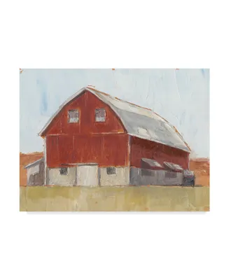 Ethan Harper Rustic Red Barn Ii Canvas Art