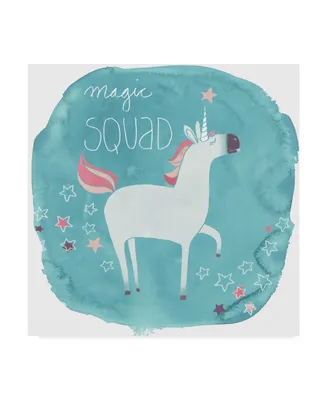 June Erica Vess Magic Unicorn Squad Iii Canvas Art