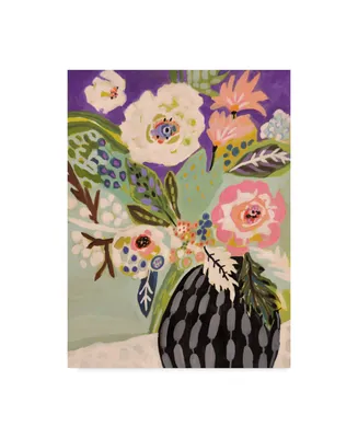 Karen Fields Fresh Flowers in Vase I Canvas Art