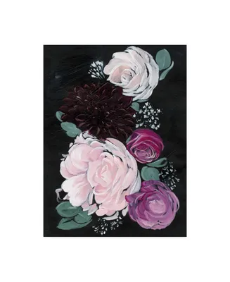 Jennifer Paxton Parker Dark and Dreamy Floral I Canvas Art
