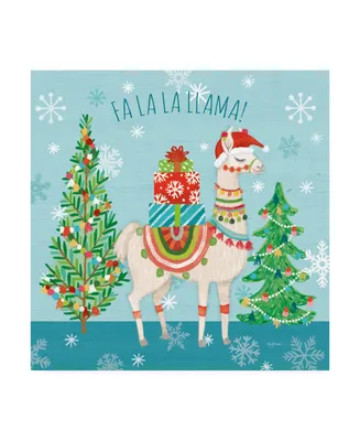 Mary Urban Lovely Llamas Christmas Ix Canvas Art
