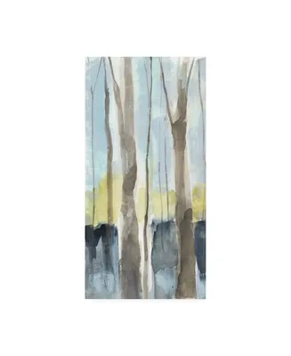 Jennifer Goldberger Tree Line Diptych I Canvas Art