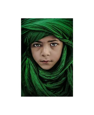 Saeed Dhahi Green Boy Canvas Art