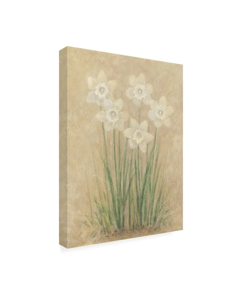 Debra Lake White Daffodils Canvas Art