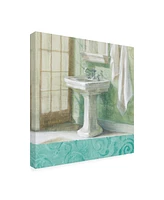 Danhui Nai Refresh Bath Border Ii Canvas Art - 19.5" x 26"