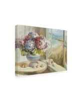 Danhui Nai Coastal Hydrangea Canvas Art