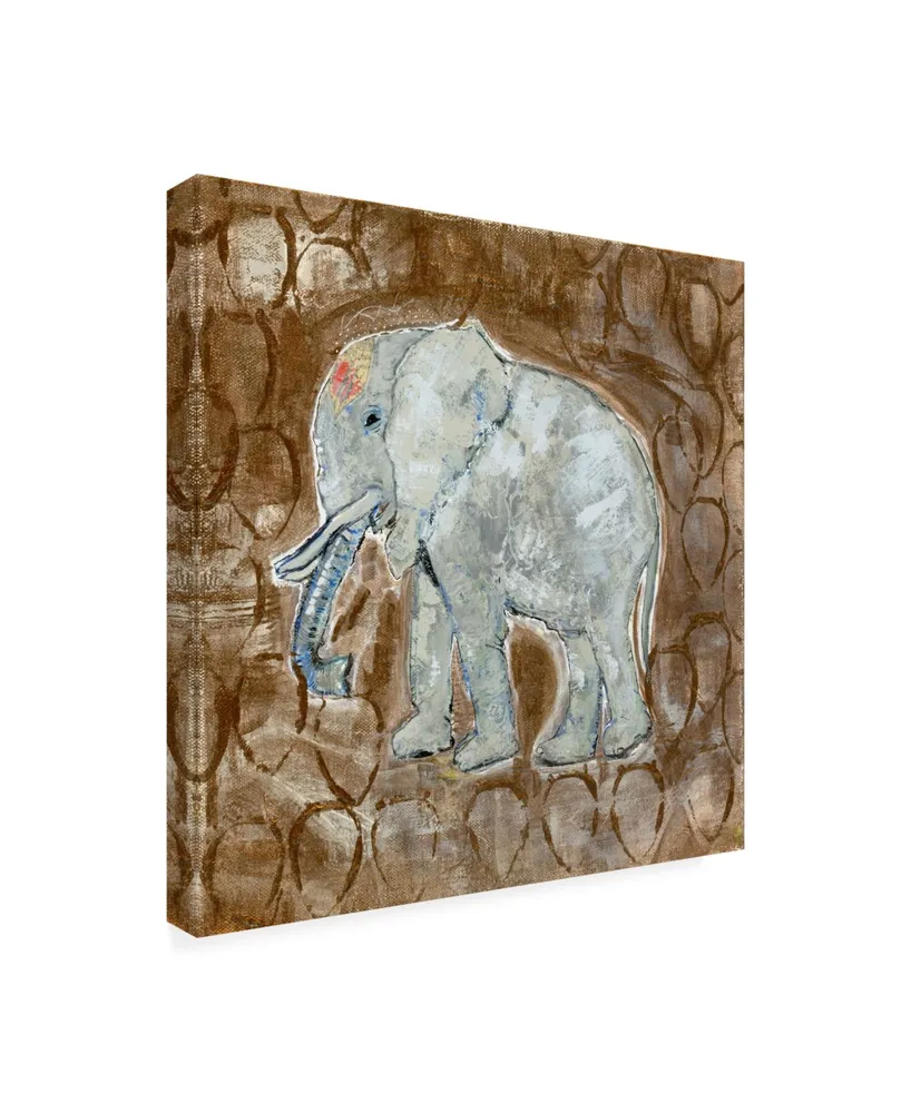 Tara Daavettila Global Elephant Ii Canvas Art