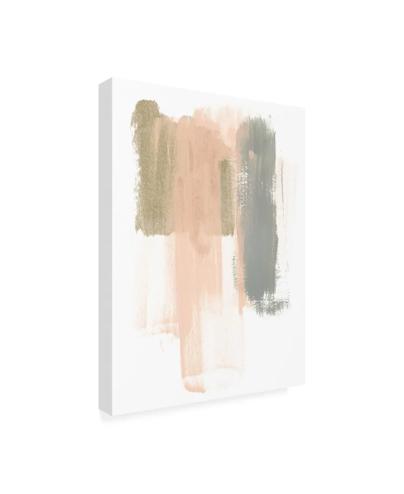 June Erica Vess Blush Abstract Iv Canvas Art - 36.5" x 48"