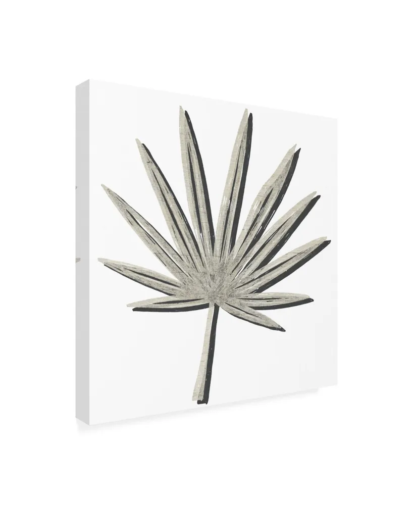 June Erica Vess Cut Paper Palms Iv Canvas Art