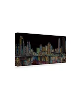 Ellicia Amando Boston Glowing Canvas Art - 36.5" x 48"