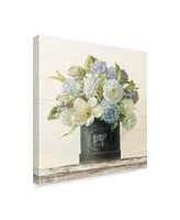 Danhui Nai Tulips in Hatbox Shiplap Canvas Art - 20" x 25"