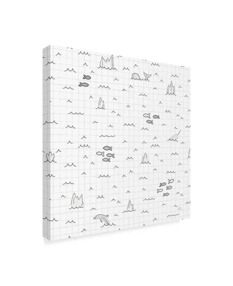 Laura Marshall World Traveler Pattern Iii Canvas Art