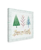 Grace Popp Christmas Tree Whimsy Ii Canvas Art - 15" x 20"