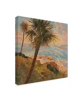 Graham Reynolds Palm Breeze Ii Canvas Art - 15" x 20"