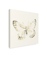 June Erica Vess Sepia Butterfly Impressions I Canvas Art - 15" x 20"