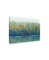 Tim Otoole Wildflower Reflection I Canvas Art - 37" x 49"