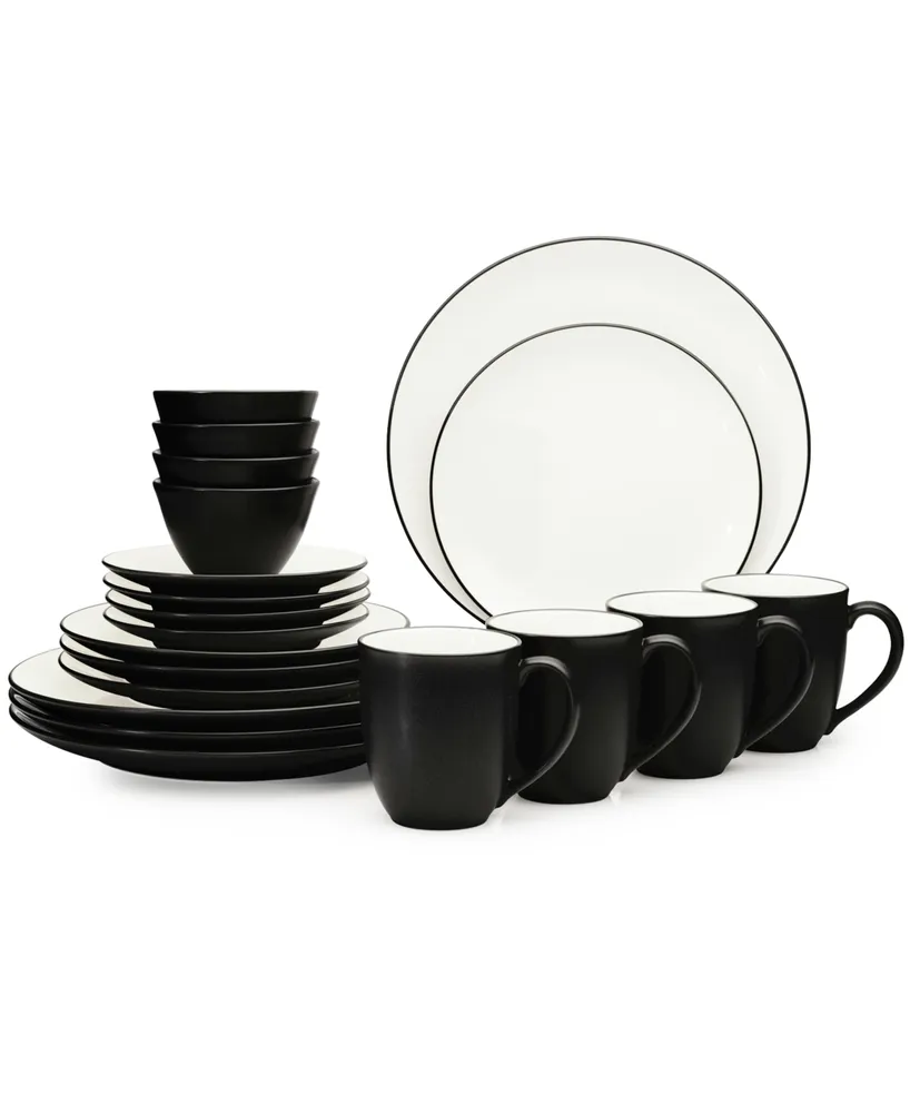 Noritake Colorwave 20-Pc. Coupe Dinnerware Set, Service for 4