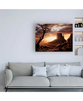 R W Hedge The Southwest Sun Canvas Art - 36.5" x 48"