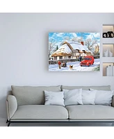 Trevor Mitchell Winter Puzzle Canvas Art - 27" x 33.5"