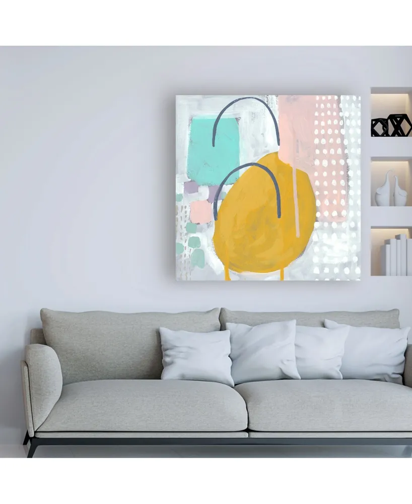 Chariklia Zarris Lollipop Abstract Iii Canvas Art - 19.5" x 26"