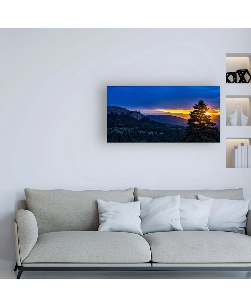 Chuck Burdic Fading Glow Canvas Art - 27" x 33.5"