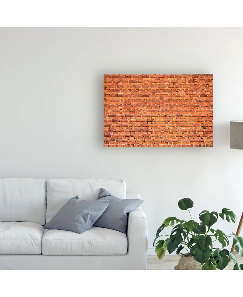 1X Prints 1 Red Brick Wall Canvas Art