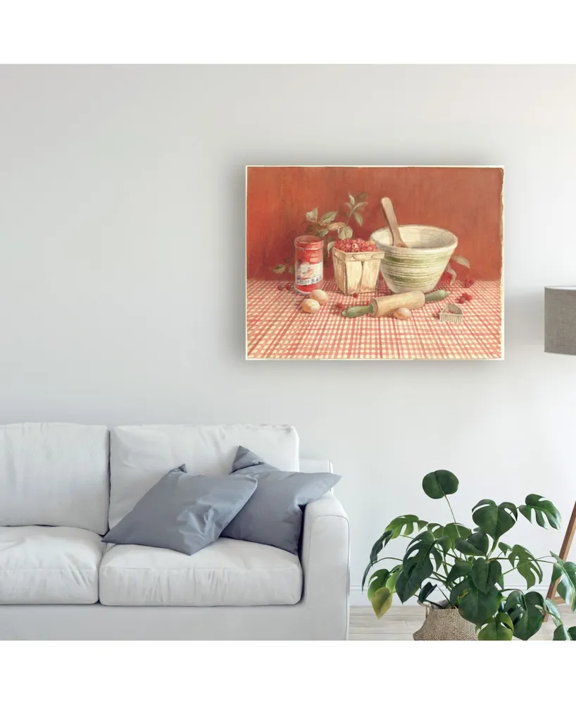 Danhui Nai Red Berry Still Life Canvas Art