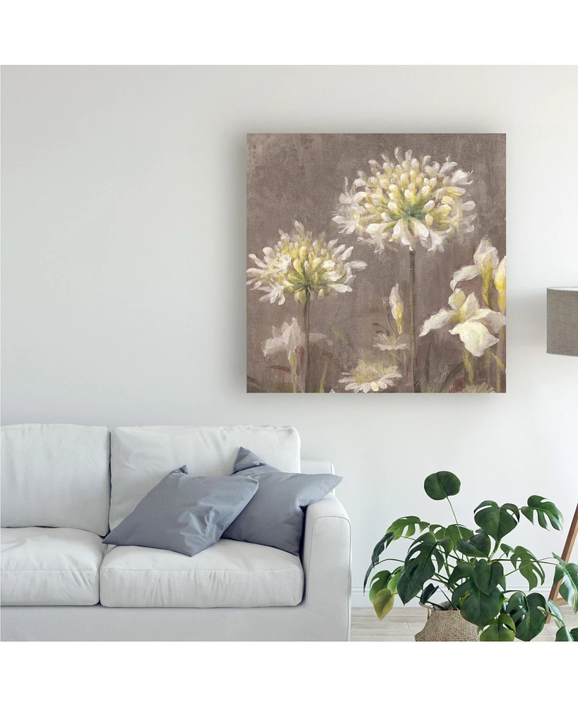 Danhui Nai Spring Blossoms Neutral Iii Canvas Art - 36.5" x 48"