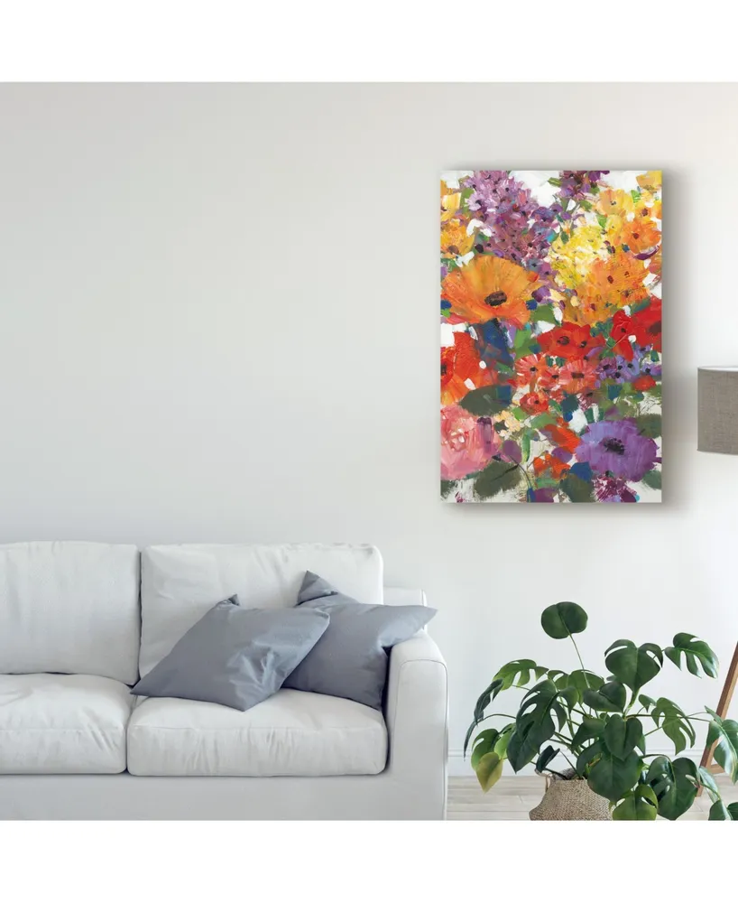 Tim Otoole Fresh Floral I Canvas Art