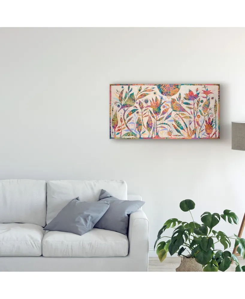 Sue Davis Summer Magic Abstract Modern Canvas Art